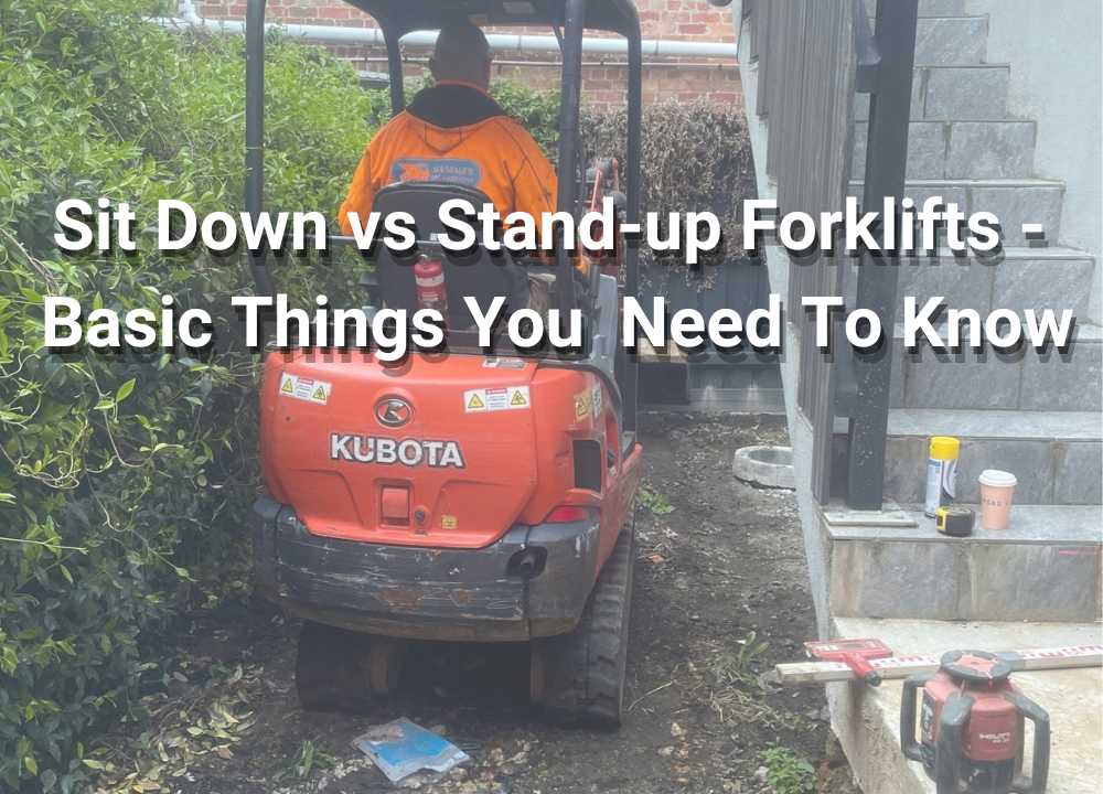 Sit Down vs Standup Forklifts Basic Things You Need To Know Hammer