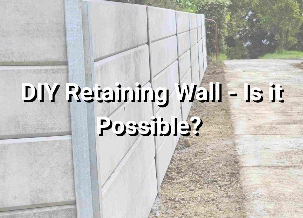 DIY Retaining Wall - Is it Possible? | Hammer Excavations